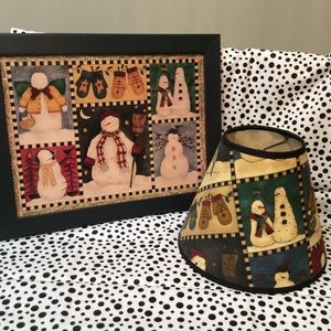 Bundle (2) Snowman picture and shade